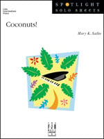 Coconuts piano sheet music cover